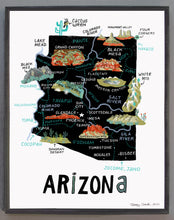 State of Arizona Wall Art