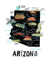 State of Arizona Wall Art