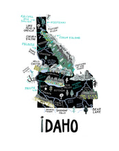 State of Idaho Wall Art