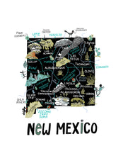 State of New Mexico Wall Art