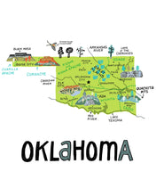 State of Oklahoma Wall Art