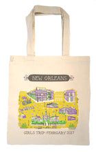 New Orleans Tote Bag-Wedding Welcome Tote