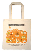 Los Angeles Tote Bag-Wedding Welcome Tote