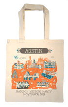 Austin Tote Bag-Wedding Welcome Tote