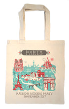 Paris Tote Bag-Wedding Welcome Tote