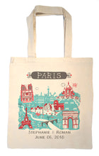Paris Tote Bag-Wedding Welcome Tote