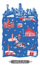 Dallas Tea Towel
